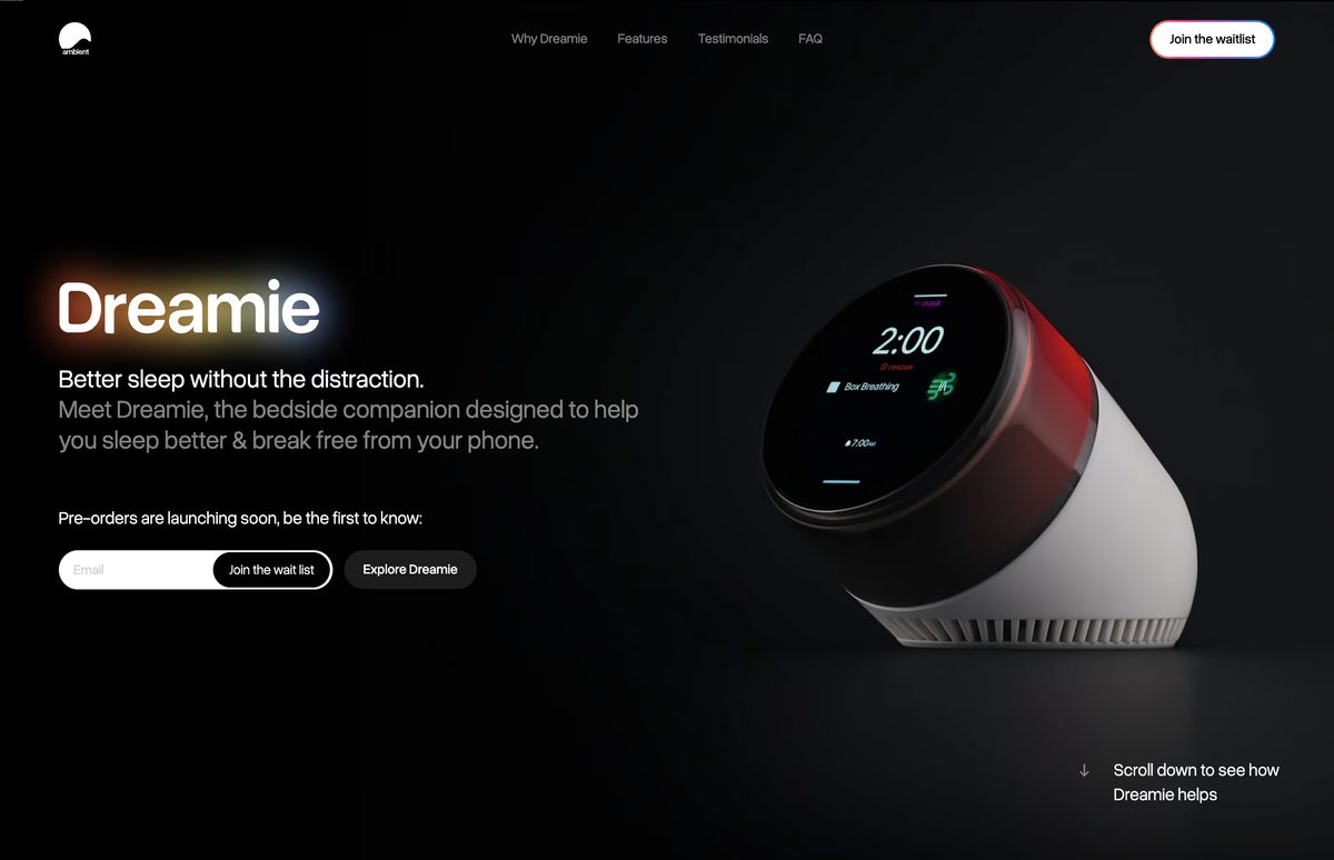 Website design