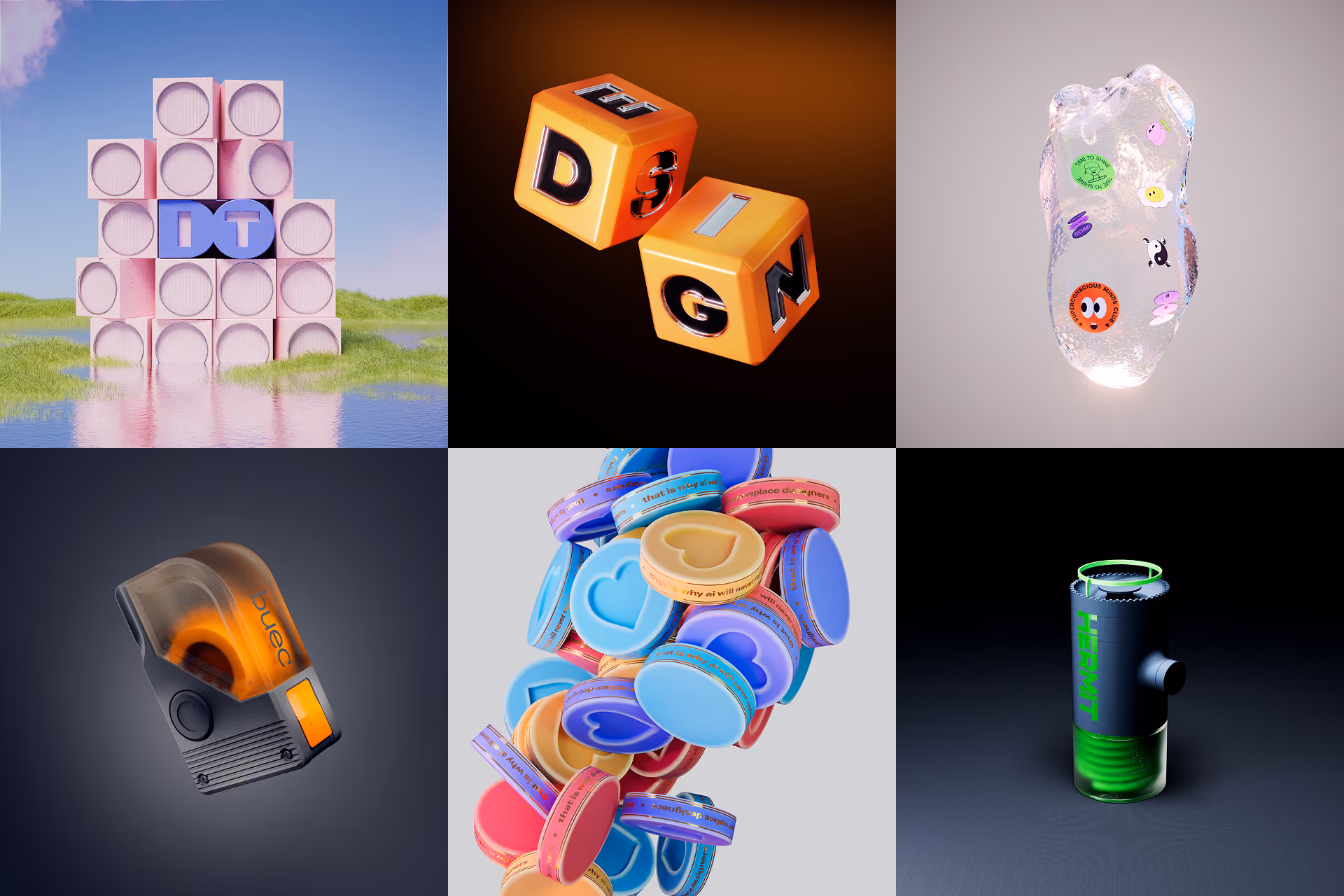 3D custom visuals