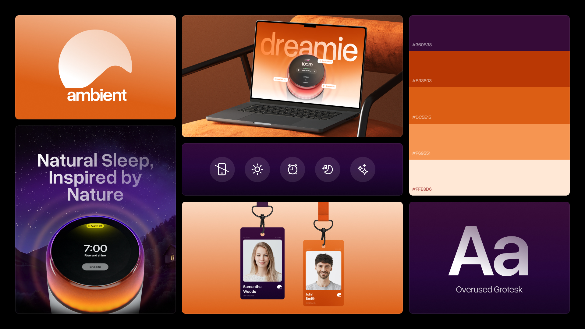 Ambient Dreamie brand identity